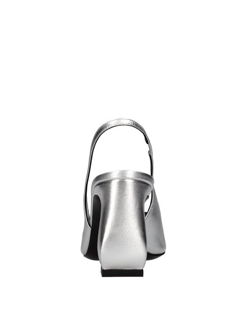 Sandali slingback in pelle SI ROSSI | A98850-MNAZ03-8102-110ARGENTO